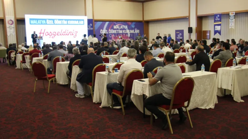 Malatya'da Özel Öğretim Kurumları Çalıştayı düzenlendi