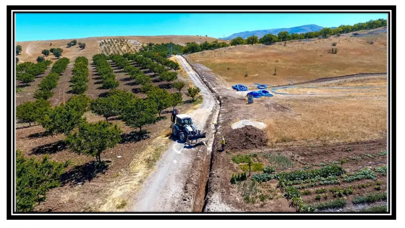 MASKİ'den Oluklu'ya 7 Bin 800 Metre İçme Suyu Yatırımı