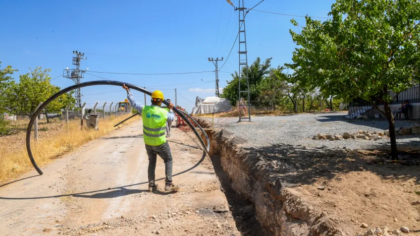Özal Mahallesi'ne 25 Kilometre İçme Suyu Hattı