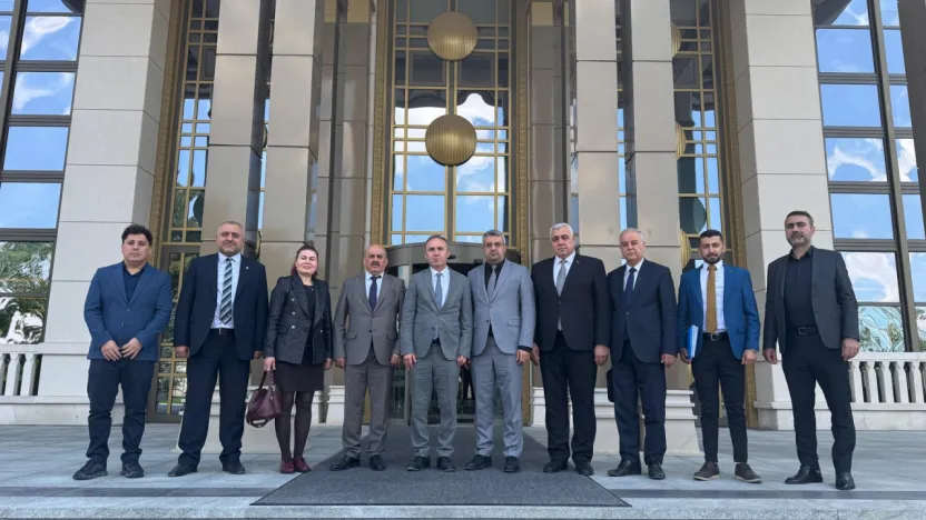 Sağlık Hak-Sen Heyetinden Cumhurbaşkanlığı Sağlık Müdürü Kadir Sorucuoğlu'na Ziyaret