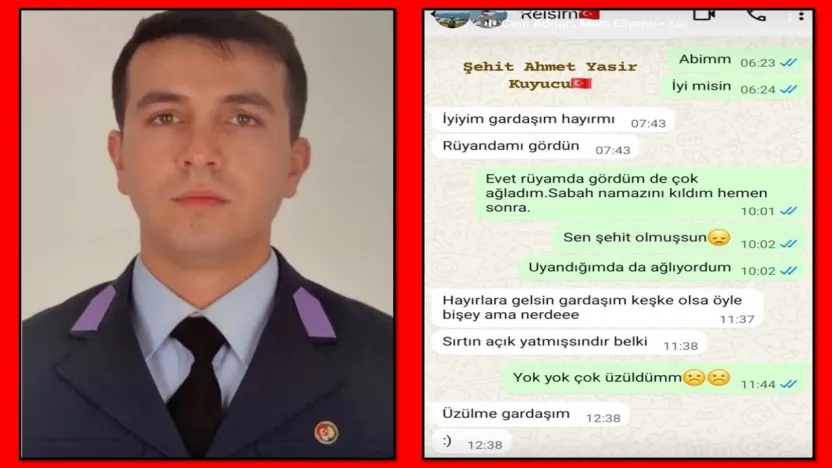 Şehidimizin Son Mesajı Yürekleri Yaktı