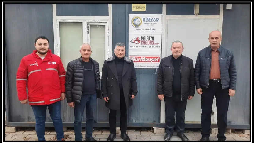 Türk Kızılay Yeşilyurt Şube Başkanı Tevfik Gören'den 10 Ocak Çalışan Gazeteciler Günü Ziyareti