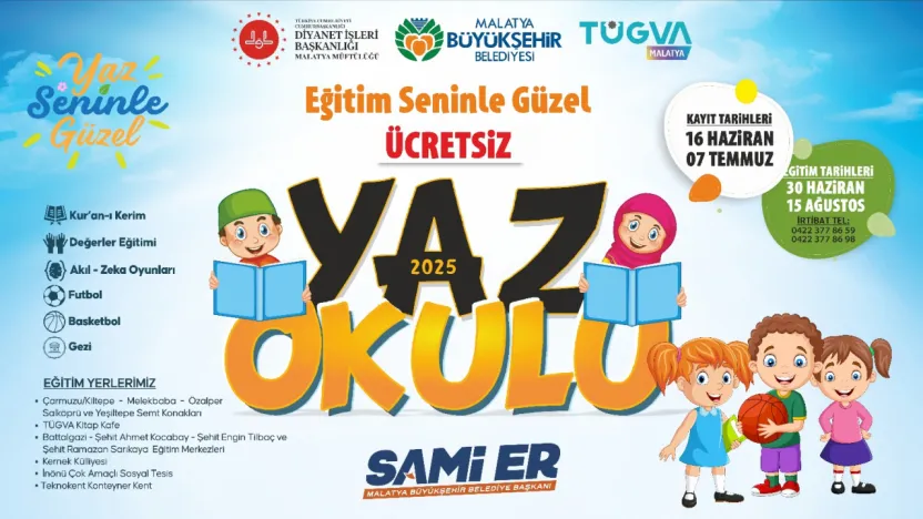 Ücretsiz Yaz Okullarına Kayıtlar Başladı