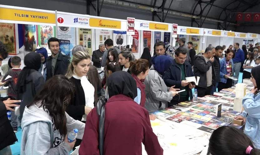 11. Malatya Anadolu Kitap Ve Kültür Fuarı'na Yoğun İlgi