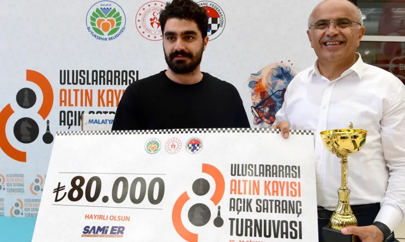 8. Uluslararası Altın Kayısı Satranç Turnuvası Ödül Töreni Yapıldı