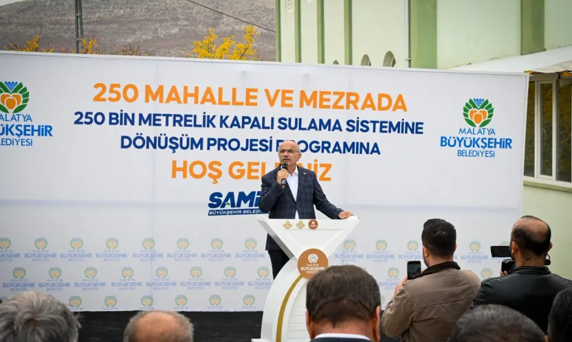 Başkan Er, 'Projeyle 21 Bin Dekar Arazinin Sulanması Sağlanacak'