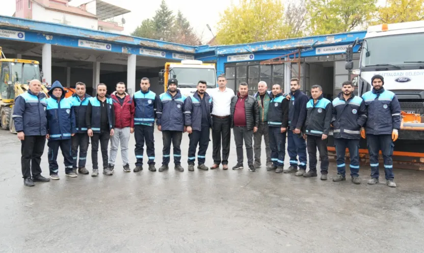 Battalgazi Belediyesi Karla Mücadele İçin Teyakkuza Geçti