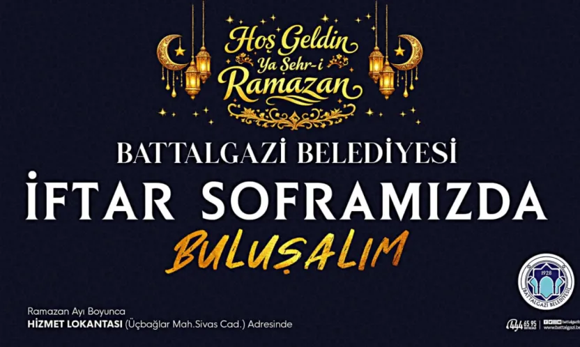 Battalgazi Belediyesi'nden Ramazanda İftar Hizmeti