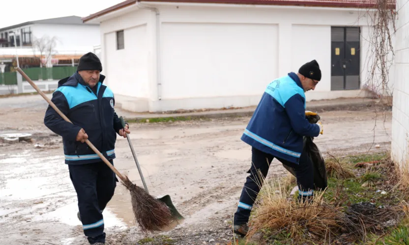 Battalgazi'de Kanalboyu Ve Orduzu'da Temizlik Çalışması