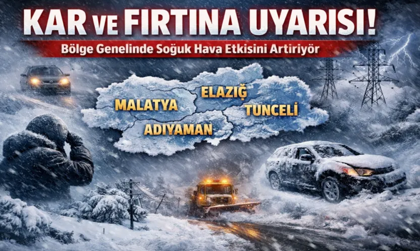 Bölge Genelinde Kış Şartları Etkisini Artırıyor