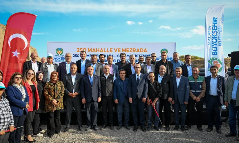 Büyükşehir Belediyesi'nden Üreticilere Boru Desteği