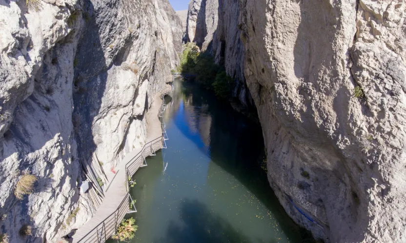 Darende'nin İçme Suyuna Hayat Veren Proje: 'Tohma Kanyonu'ndan Cazibeyle Su'