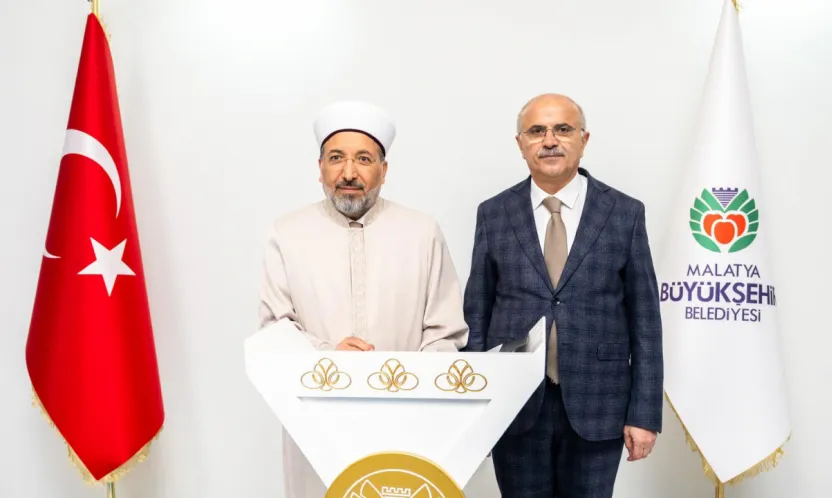 Diyanet İşleri Başkanı Arpaguş'tan Büyükşehir Belediyesi'ne Ziyaret