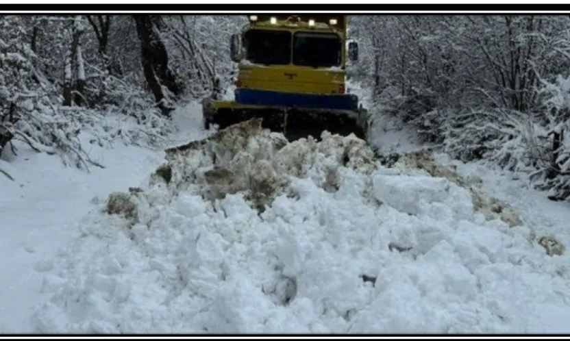Elazığ'da 23 Köy Yolu Kar Nedeniyle Ulaşıma Kapalı