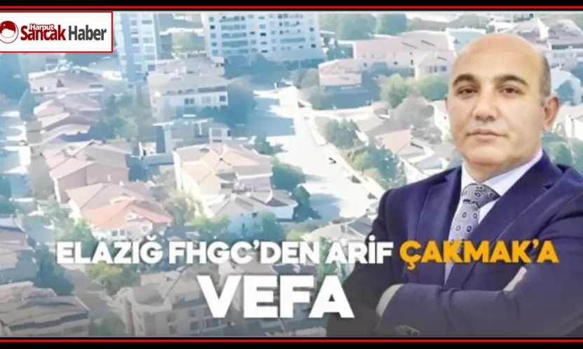 Elazığ FHGC'den Arif Çakmak'a Vefa