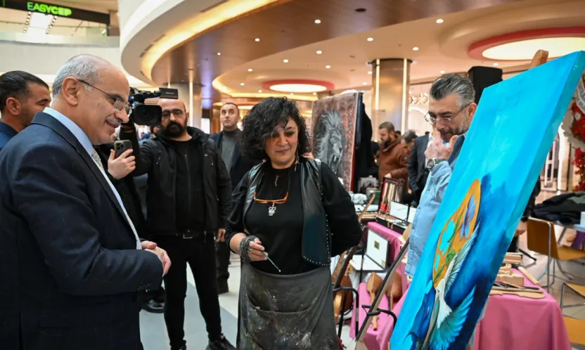 Hasat Sergisi Sanatseverlerle Buluştu