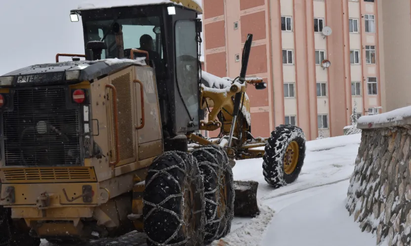 Malatya Büyükşehir Belediyesi Kar Yağışına Hazır