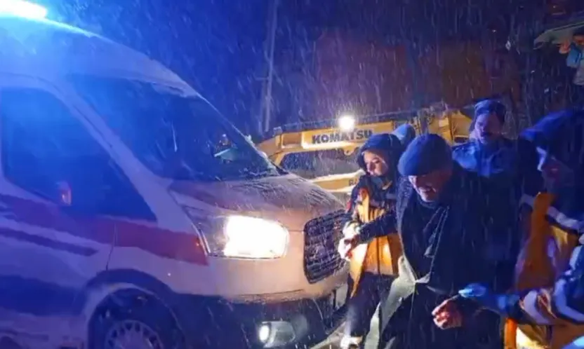 Malatya Büyükşehir Belediyesi Karla Mücadelede 7/24 Sahada