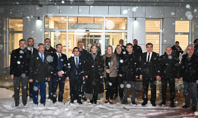 Ölmeztoprak'tan Güvenlikten Sağlığa Yeni Yıl Ziyaretleri