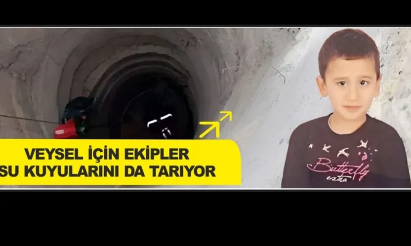 Veysel İçin Ekipler Su Kuyularını da Tarıyor