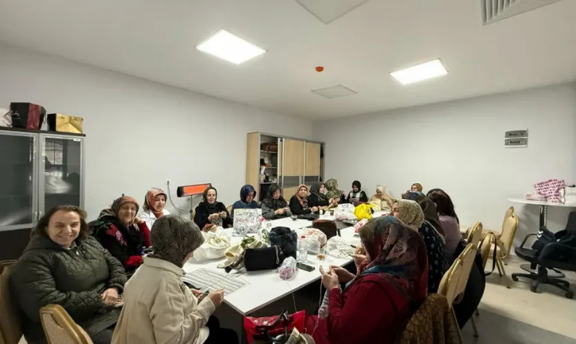 Yeşilyurt Belediyesi 'El Sanatları Kursları' Kış Günlerinin Vazgeçilmezi Oldu!