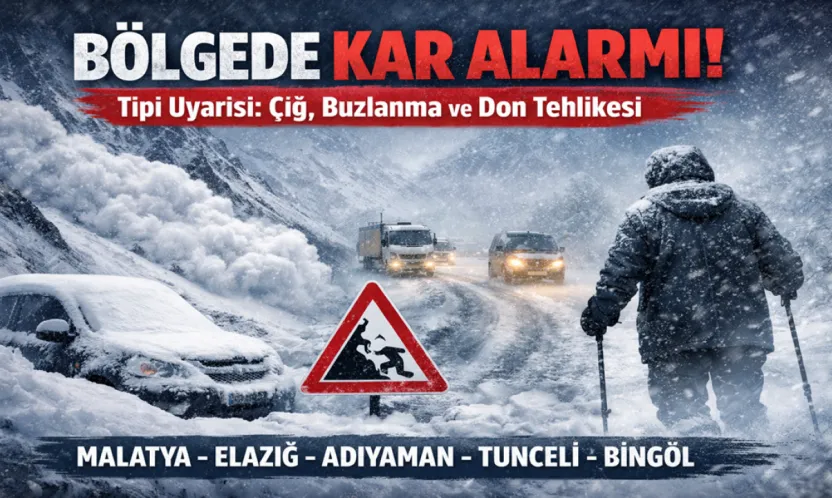 Yüksek Kesimlerde Kuvvetli ve Yoğun Kar Bekleniyor